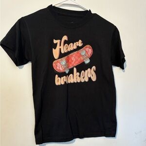 Black Heart Breakers Kids T-Shirt